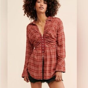 Free People We The Free Catalina Remade shirt